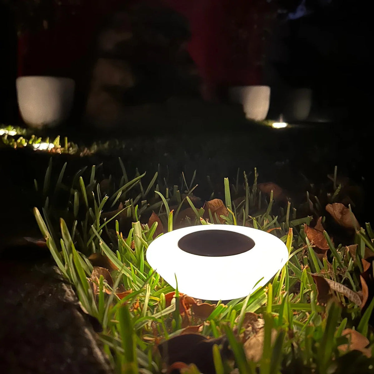 Solar-Powered Garden Ground Lights