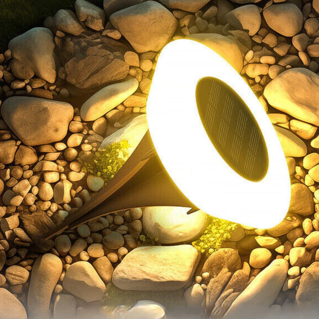 Solar-Powered Garden Ground Lights