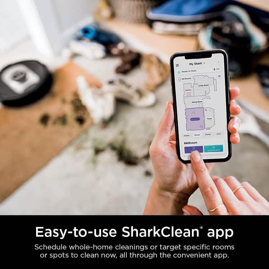 Shark RV2502AE AI Ultra Robot Vacuum with XL HEPA Self-Empty Base  (Refurbished)