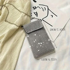 Shimmering Bling Rhinestone Crossbody Purse