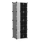 Shoe Rack Organizer with Transparent Doors