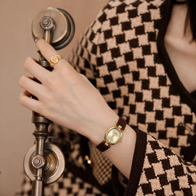 Sienna Gold Dial Quartz Watch