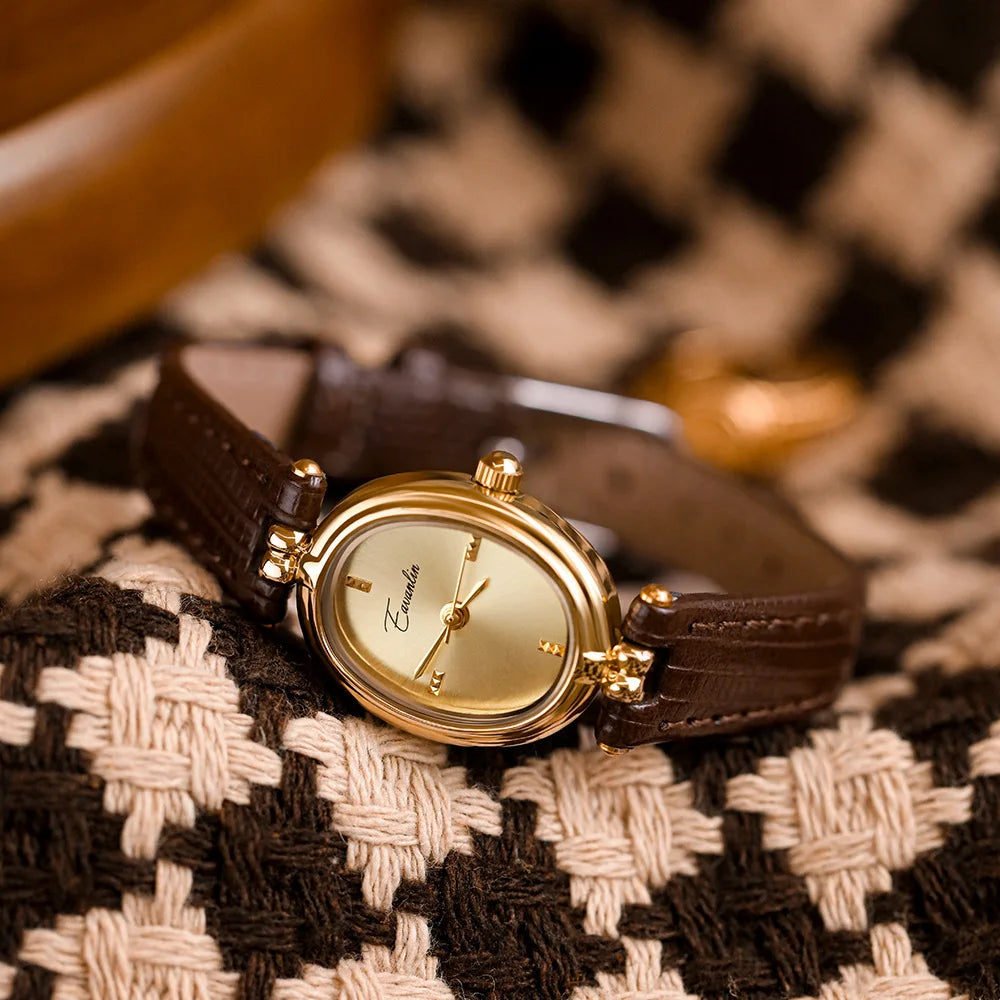 Sienna Gold Dial Quartz Watch