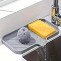Silicone Sink Organizer Tray – Non-Food Contact Soap Holder