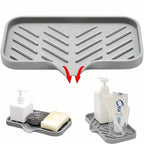 Silicone Sink Organizer Tray – Non-Food Contact Soap Holder