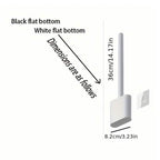 Silicone Toilet Brush with Long Holder Set