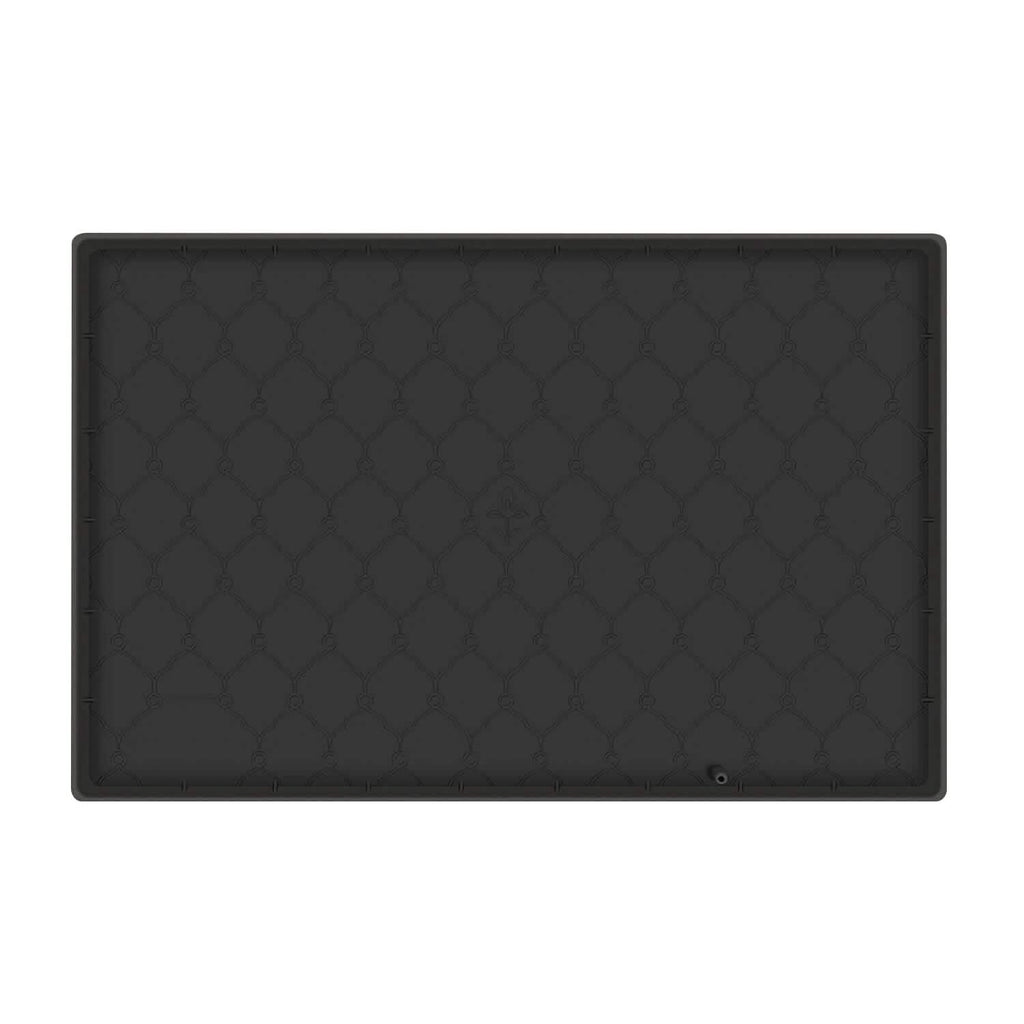 Silicone Under Sink Mat Liner with Drain Hole