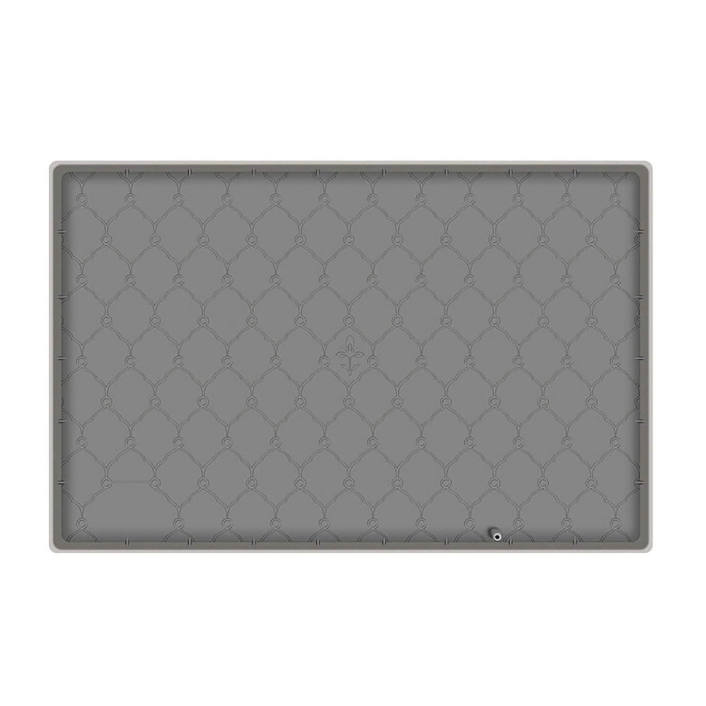 Silicone Under Sink Mat Liner with Drain Hole