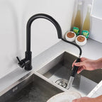 SILQUA – Smart Sensor Kitchen Faucet with Pull-Out Spout