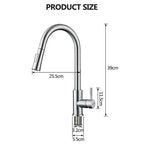 SILQUA – Smart Sensor Kitchen Faucet with Pull-Out Spout