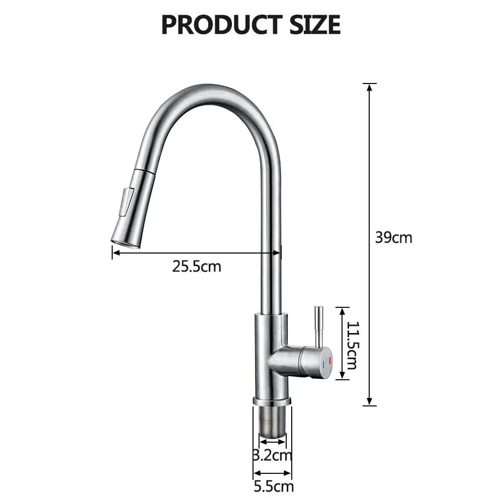 SILQUA – Smart Sensor Kitchen Faucet with Pull-Out Spout