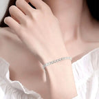 Silver Ultra Sparkle Glitter Bracelet