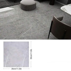 Simulated Thick Marble Tile Floor Self-adhesive Sticker
