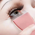 Single Foldable Steel Needle Eyelash Comb