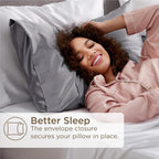 Skin Recovering Mulberry Silk Pillowcase - Twin Pack