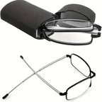 Sleek Folding Reading Glasses with Anti-Blue Light Protection