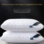 Sleep Comfort Set - 2 Hypoallergenic 3D Pillows for Hotel Quality Sleep