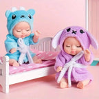 Sleep Simulative Rebirth Princess Dolls in Bathrobes