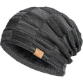 Slouch Beanie – Warm Knitted Winter Hat - Luca