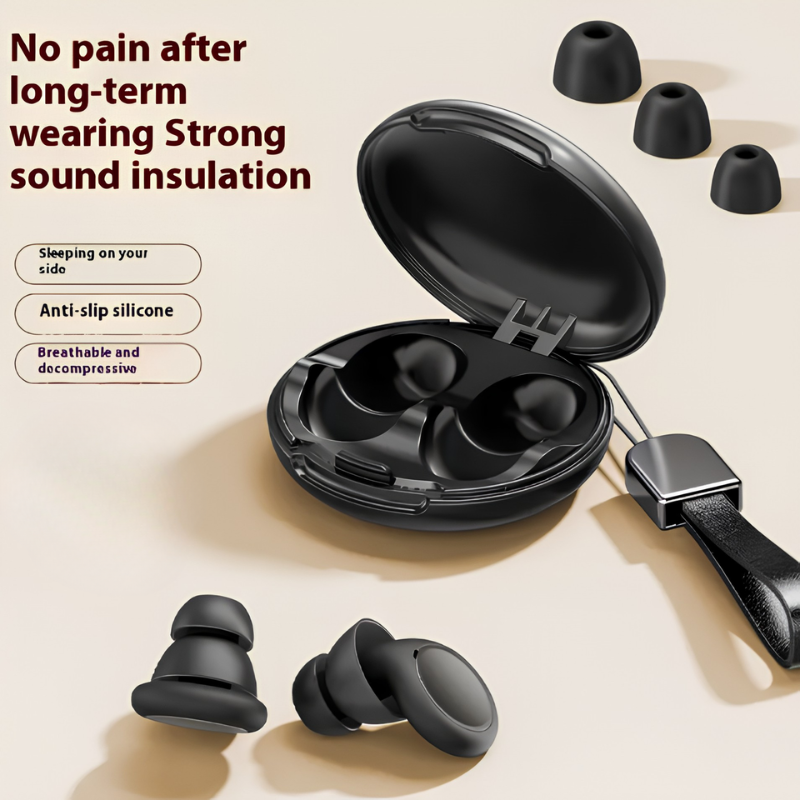 SlumberNest Sleep Ear Plugs With 33 dB Noise Reduction For All Night Comfort