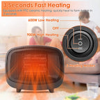 Small Portable Electric Space Heater