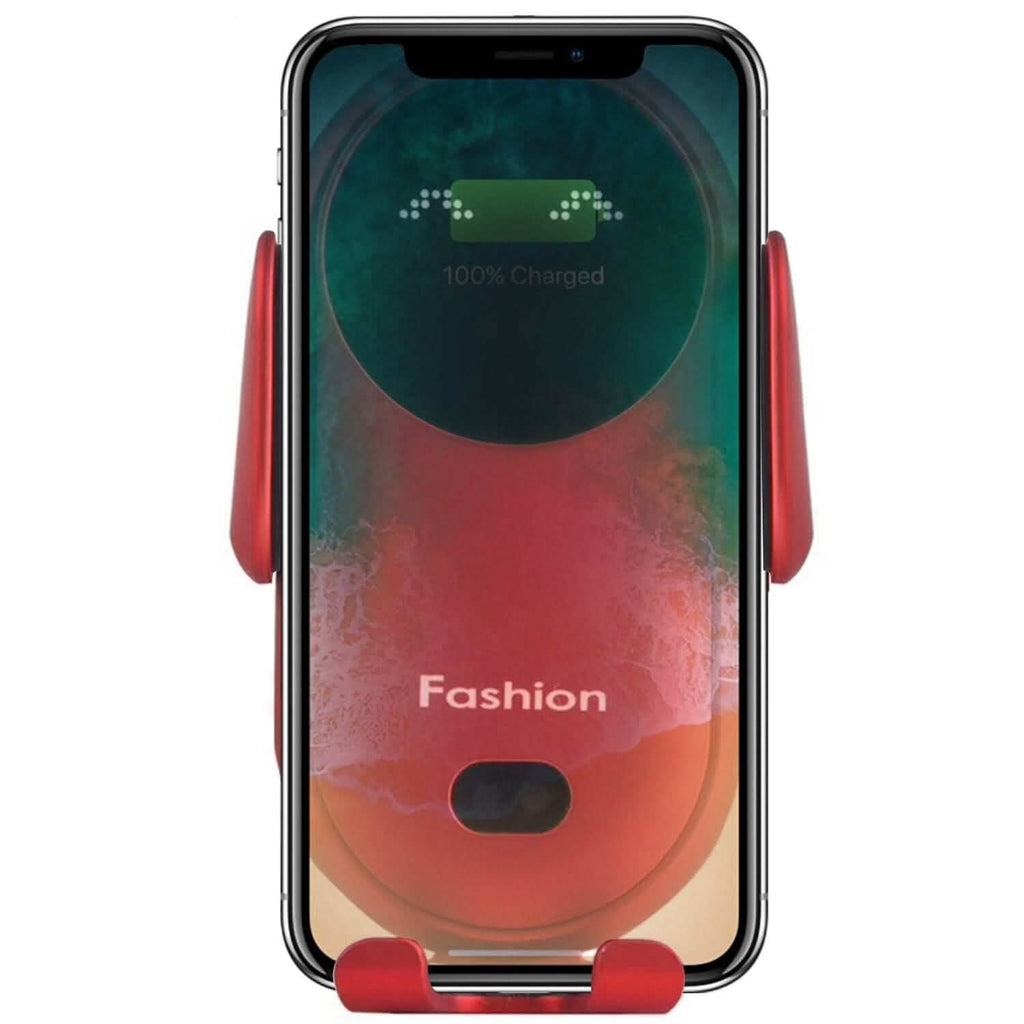 Smart Car Wireless Charger Auto Sensing Phone Holder 10W Qi Fast Charging Air Vent