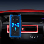 Smart Car Wireless Charger Auto Sensing Phone Holder 10W Qi Fast Charging Air Vent