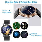 Smartwatch Fitness Tracker 1.08" Touch Screen