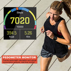 Smartwatch Fitness Tracker with Heart Rate Monitor