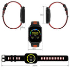 Smartwatch Fitness Tracker with Heart Rate Monitor