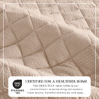 Box-Stitched Seersucker Quilt Set - Seersucker Collection