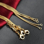 Snake Chain Necklace For Men And Women