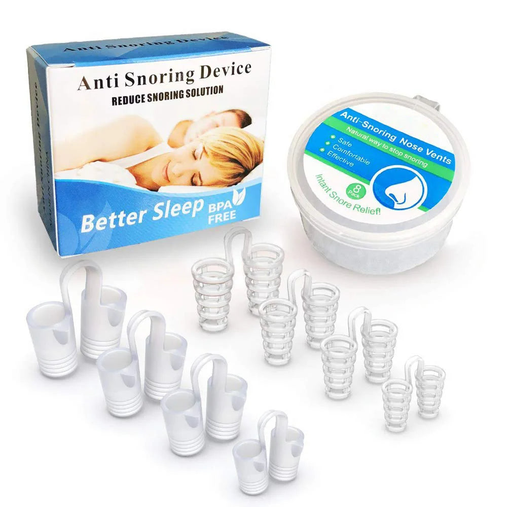 Snore-Reducing Nasal Clip
