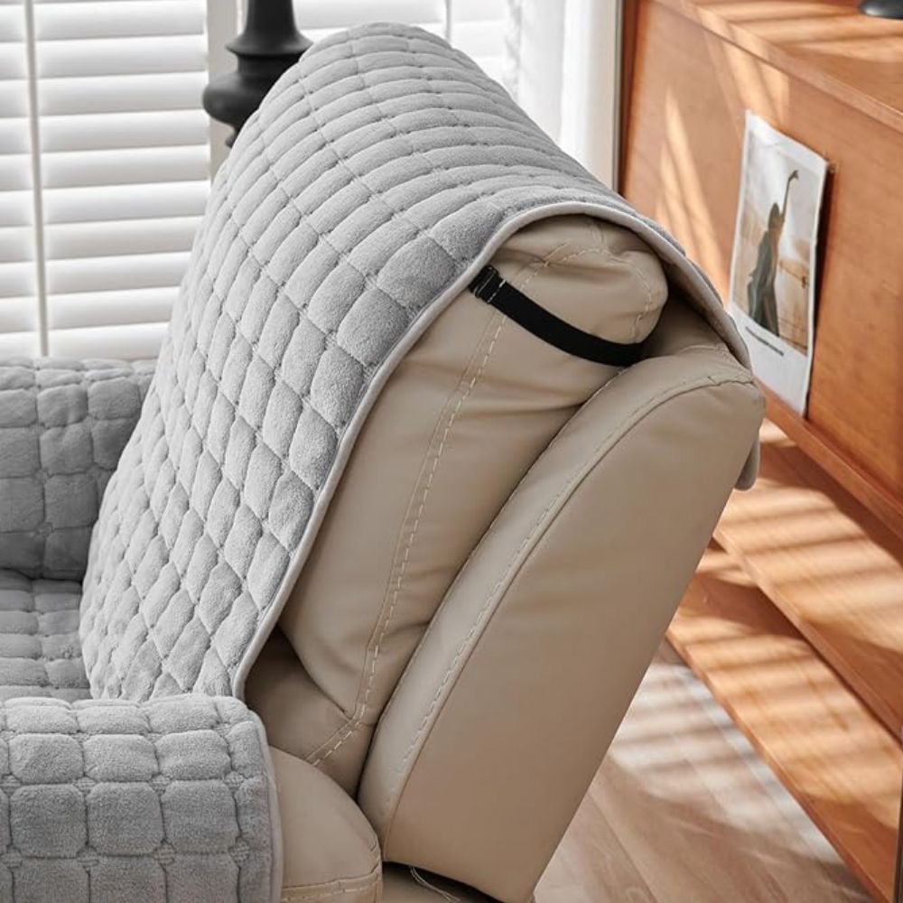 Textured Grid Recliner Protector