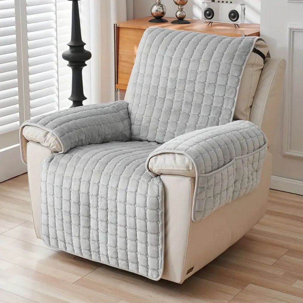 Textured Grid Recliner Protector