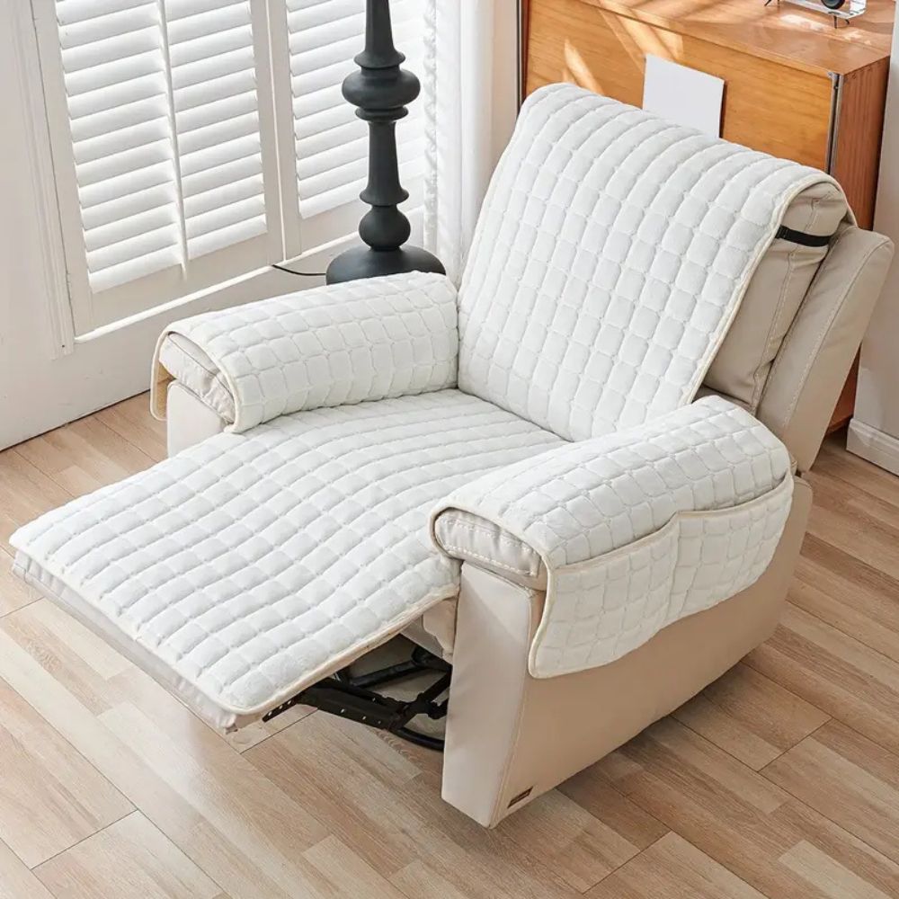 Textured Grid Recliner Protector