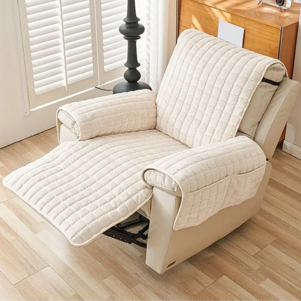 Textured Grid Recliner Protector
