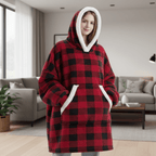SNUGGOVA – Fleece Hooded Blanket for Ultimate Comfort