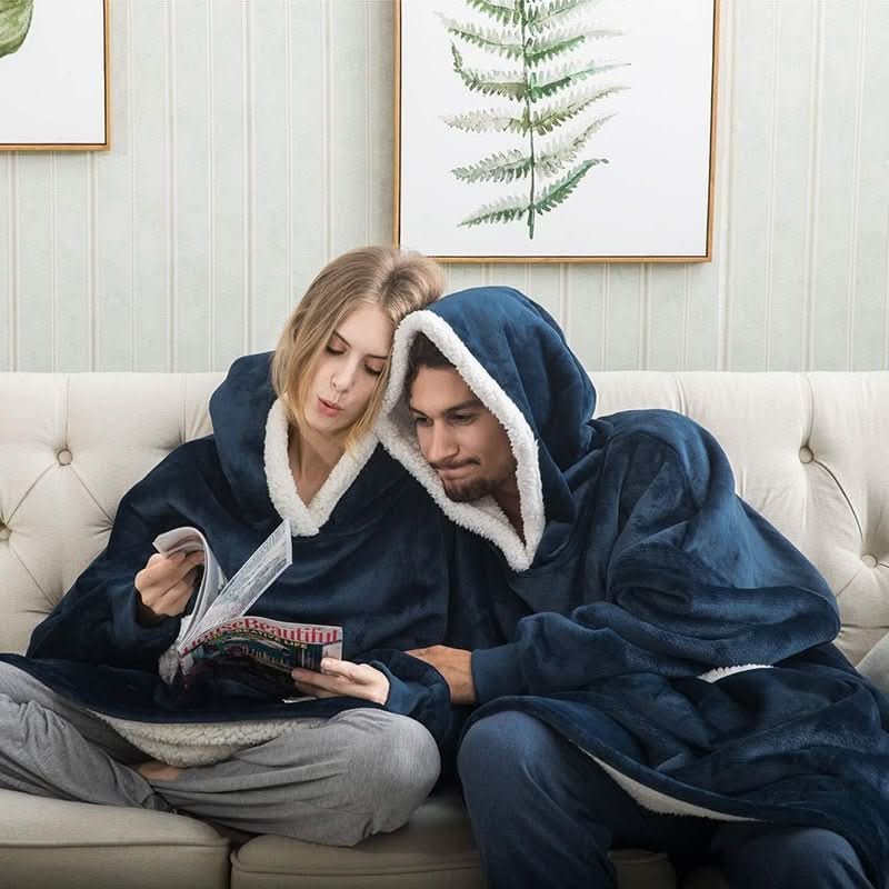 SNUGGOVA – Fleece Hooded Blanket for Ultimate Comfort