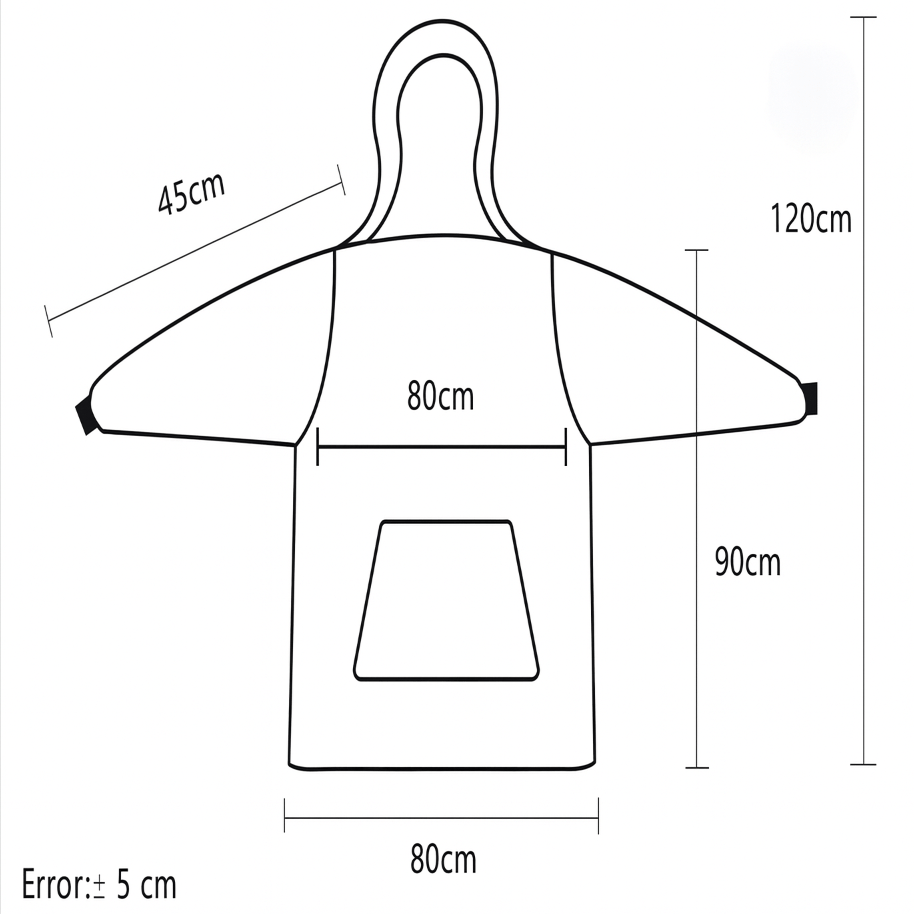 SNUGGOVA – Fleece Hooded Blanket for Ultimate Comfort