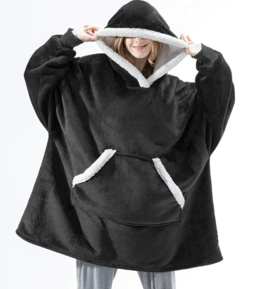 SNUGGOVA – Fleece Hooded Blanket for Ultimate Comfort