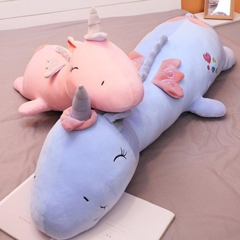 Soft Plush Unicorn Toy with Lighting Function – Ideal Gift for Children, Safe and Velvety Material