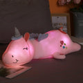 Soft Plush Unicorn Toy with Lighting Function – Ideal Gift for Children, Safe and Velvety Material