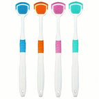 Soft Silicone Tongue Scraper Cleaning Toothbrush
