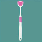 Soft Silicone Tongue Scraper Cleaning Toothbrush