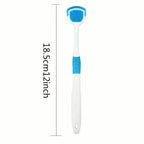 Soft Silicone Tongue Scraper Cleaning Toothbrush