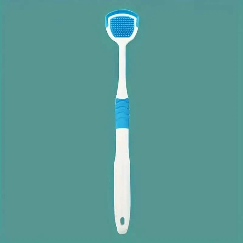 Soft Silicone Tongue Scraper Cleaning Toothbrush