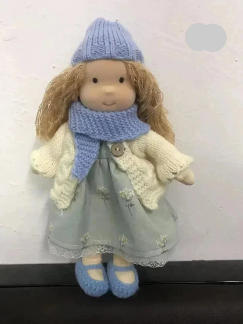 Fabric Waldorf Doll in Decorative Gift Box
