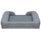 Soft Warm Plush Puppy Cozy Nest Sofa Non-Slip Bed Cushion Mat