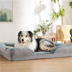 Soft Warm Plush Puppy Cozy Nest Sofa Non-Slip Bed Cushion Mat